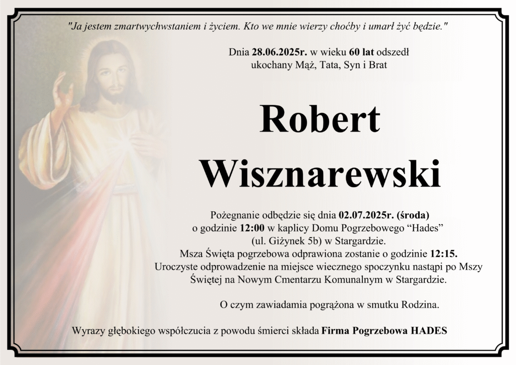 ŚP. Robert Wisznarewski