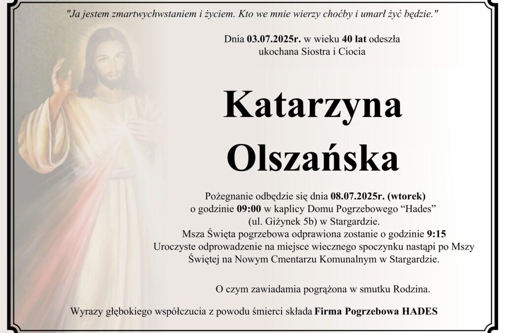 SP. KATARZYNA OLSZAŃSKA