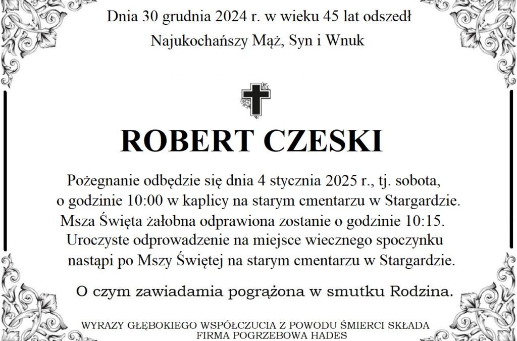 Ś.P. Robert Czeski