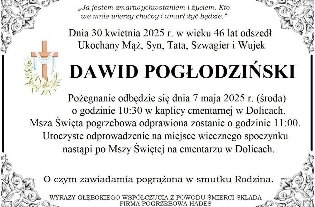 Ś.P. Dawid Pogłodziński